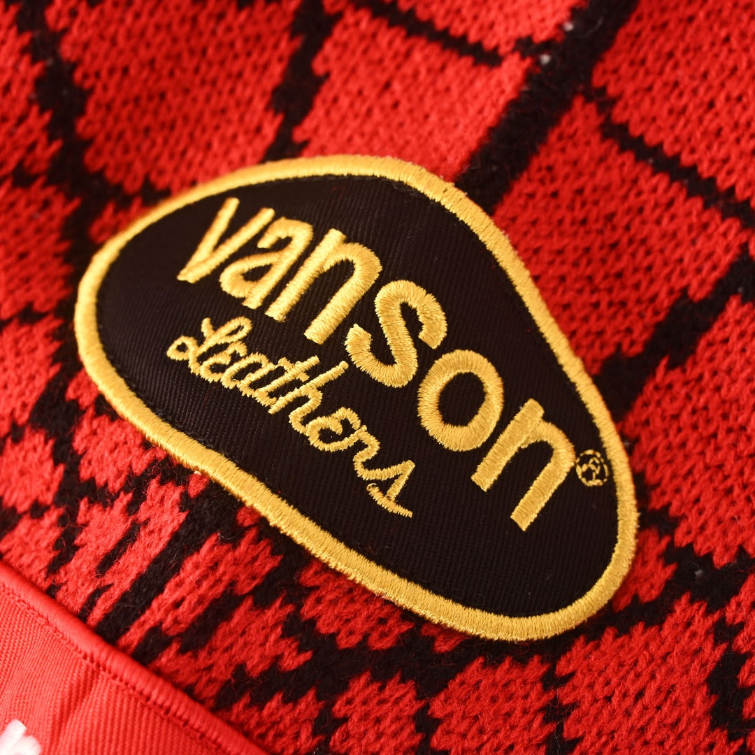 Spider-Man x Vanson Leathers Red