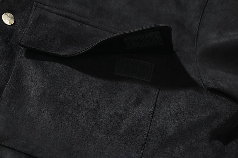 Tooling Suede Shirt Jacket