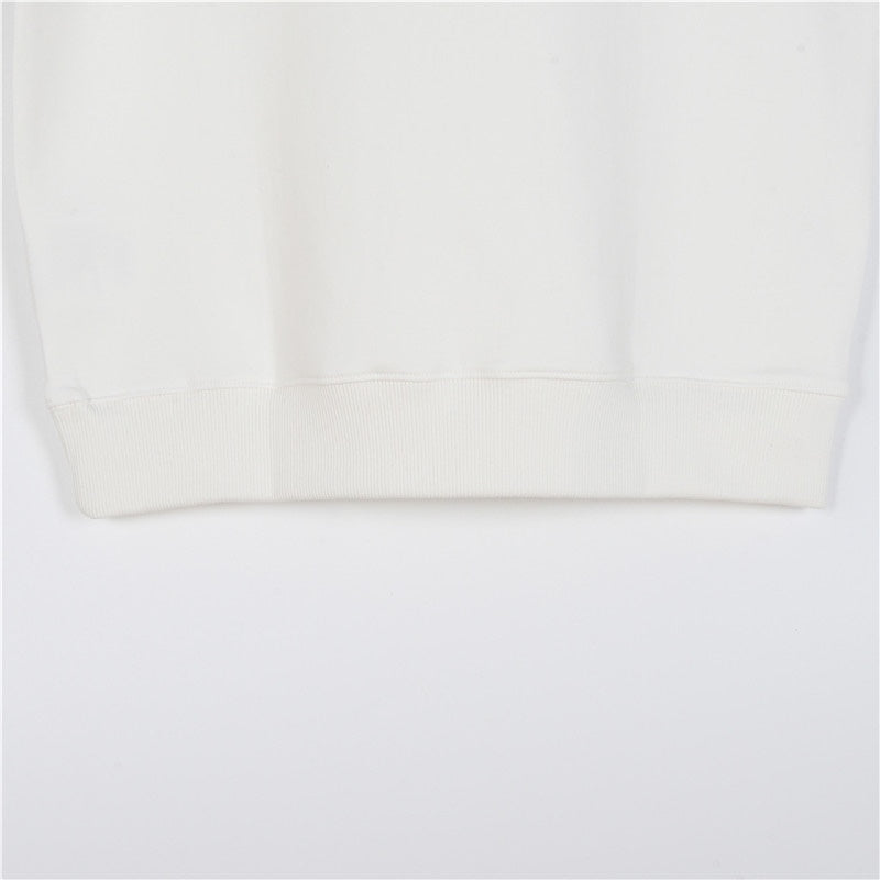 Triangle Logo Zip Pocket White