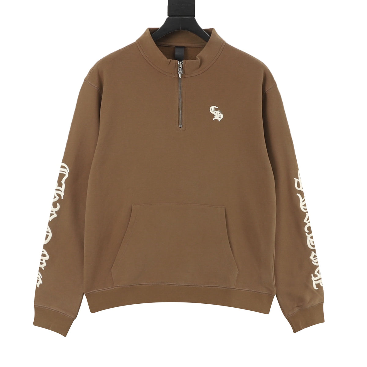 Slo Ride Quarter-Zip Sweatshirt Brown