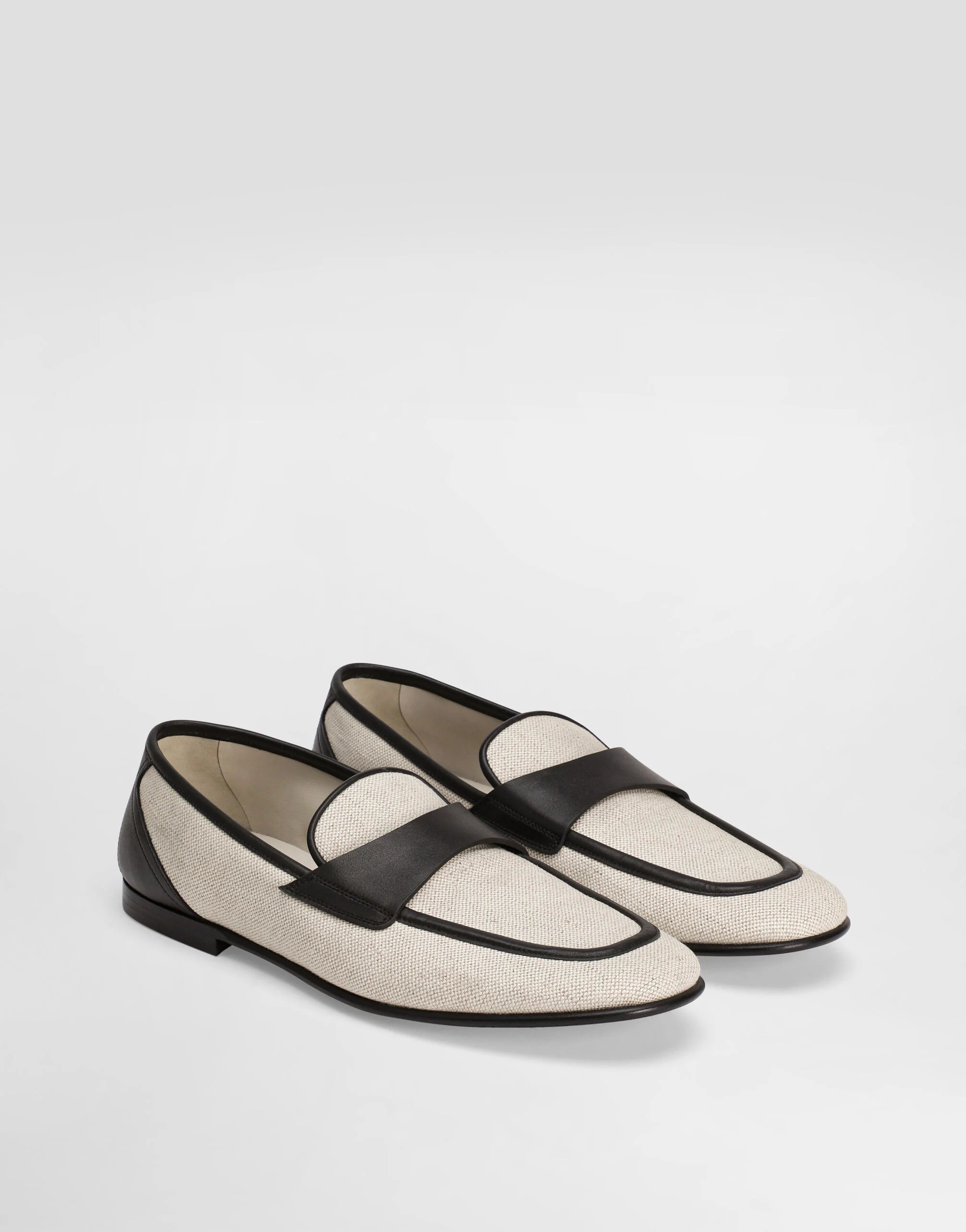 Salt & Pepper Nappa Loafers