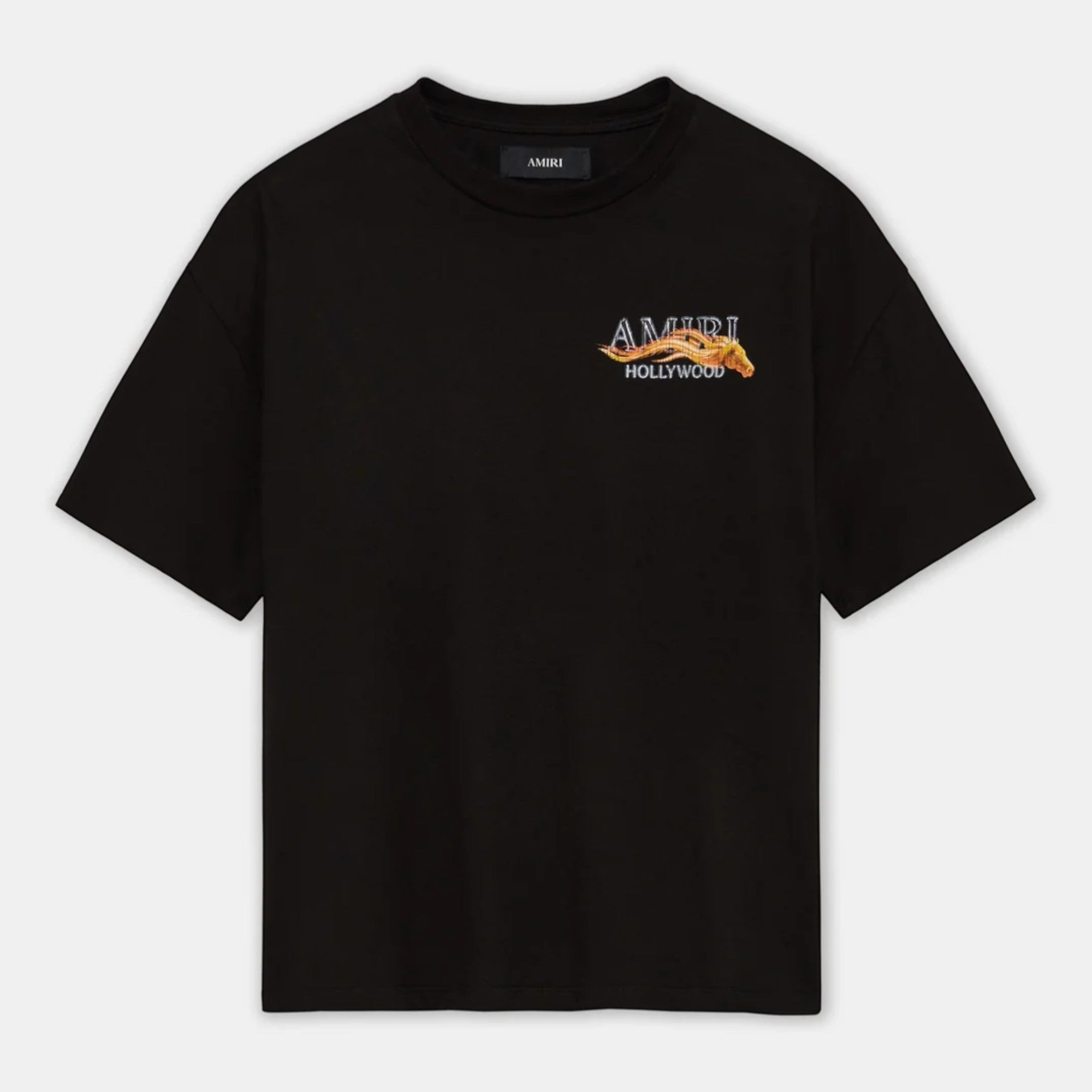 Hollywood Horse Oversized T-Shirt Black