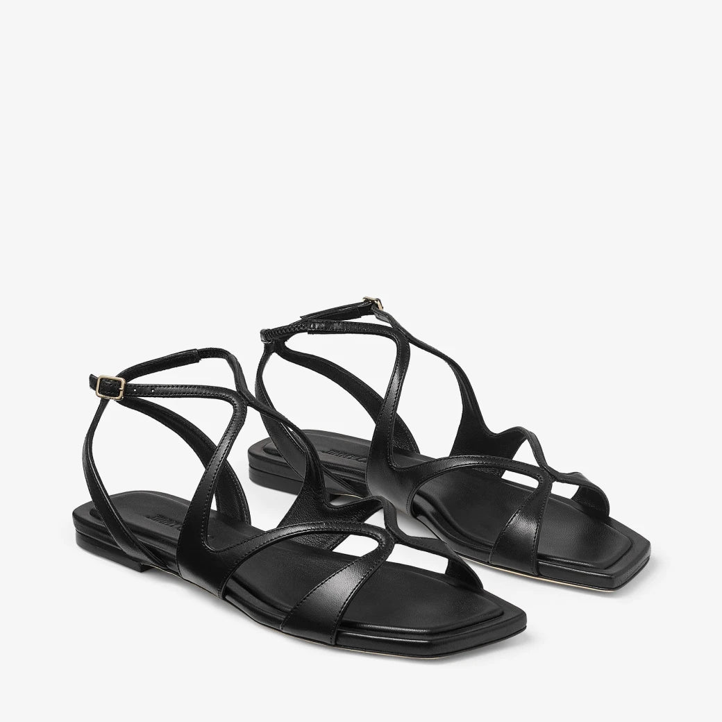 Ayla Flat Leather