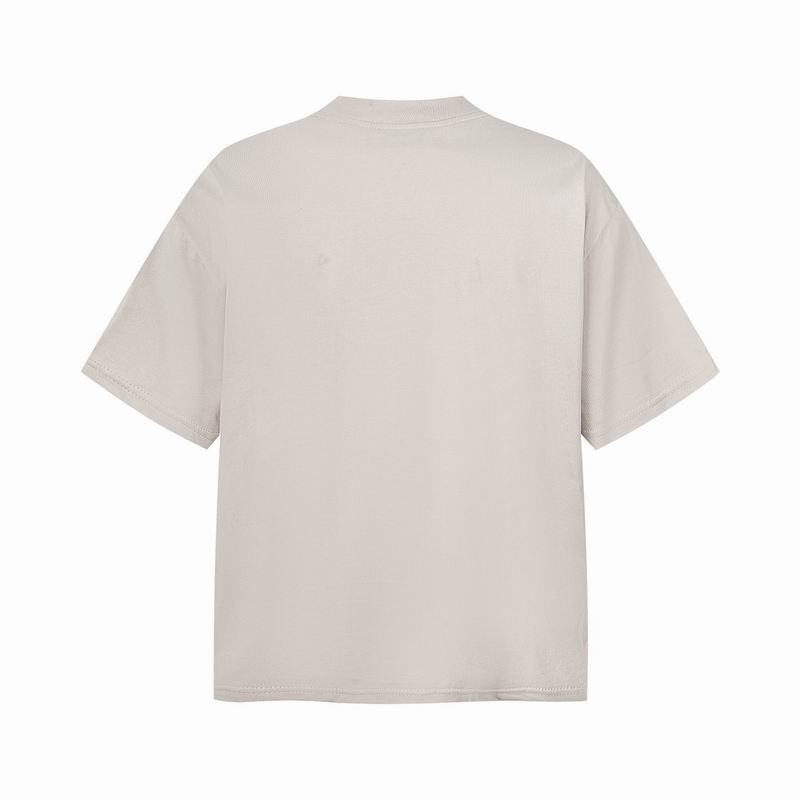 Exford 1996 Logo Print T-Shirt Dusty White Grey Melange