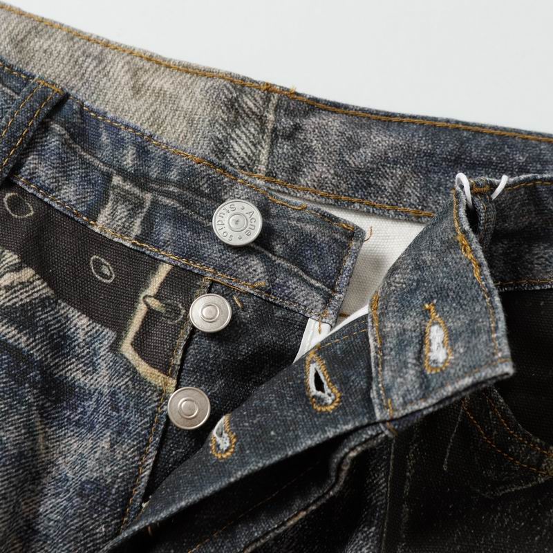 Trompe L'œil Chaps Blue/Black