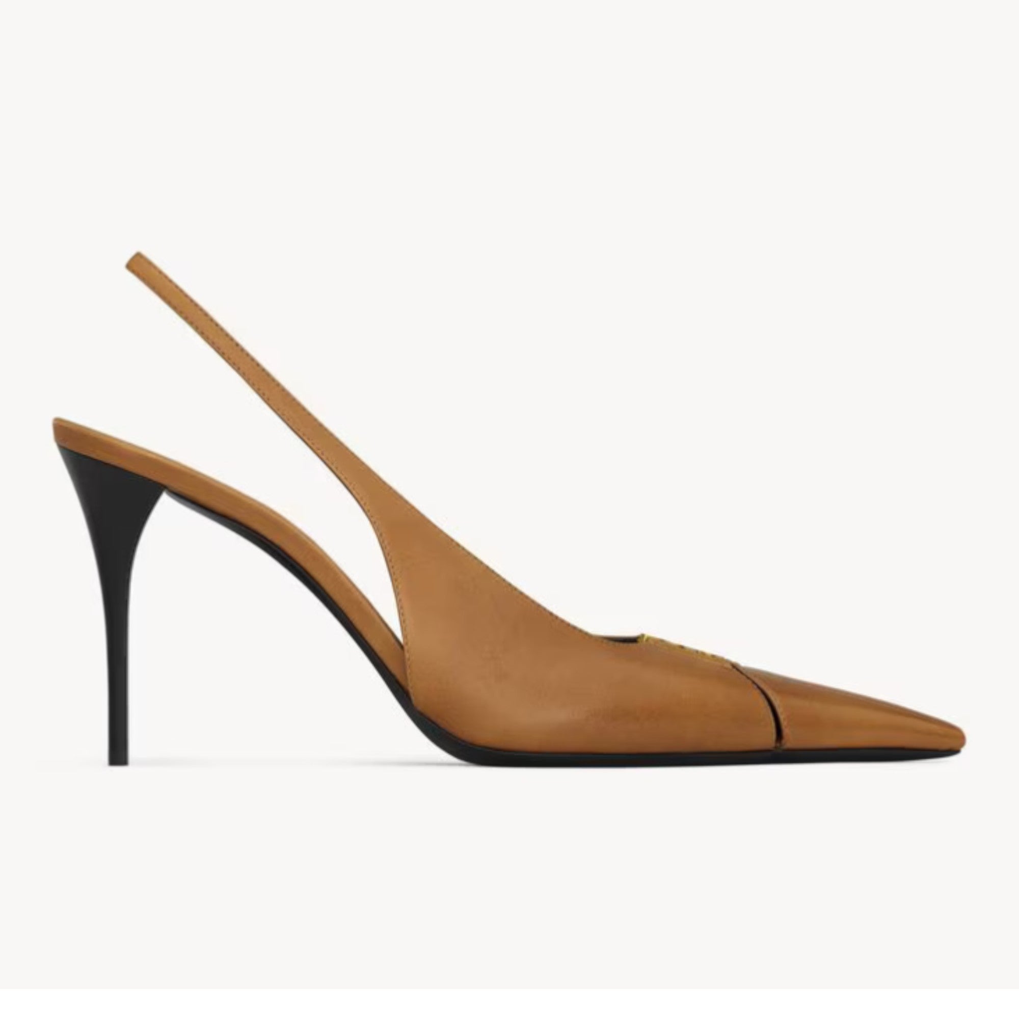 Babylone Breteuil Slingback Pumps Macadamia