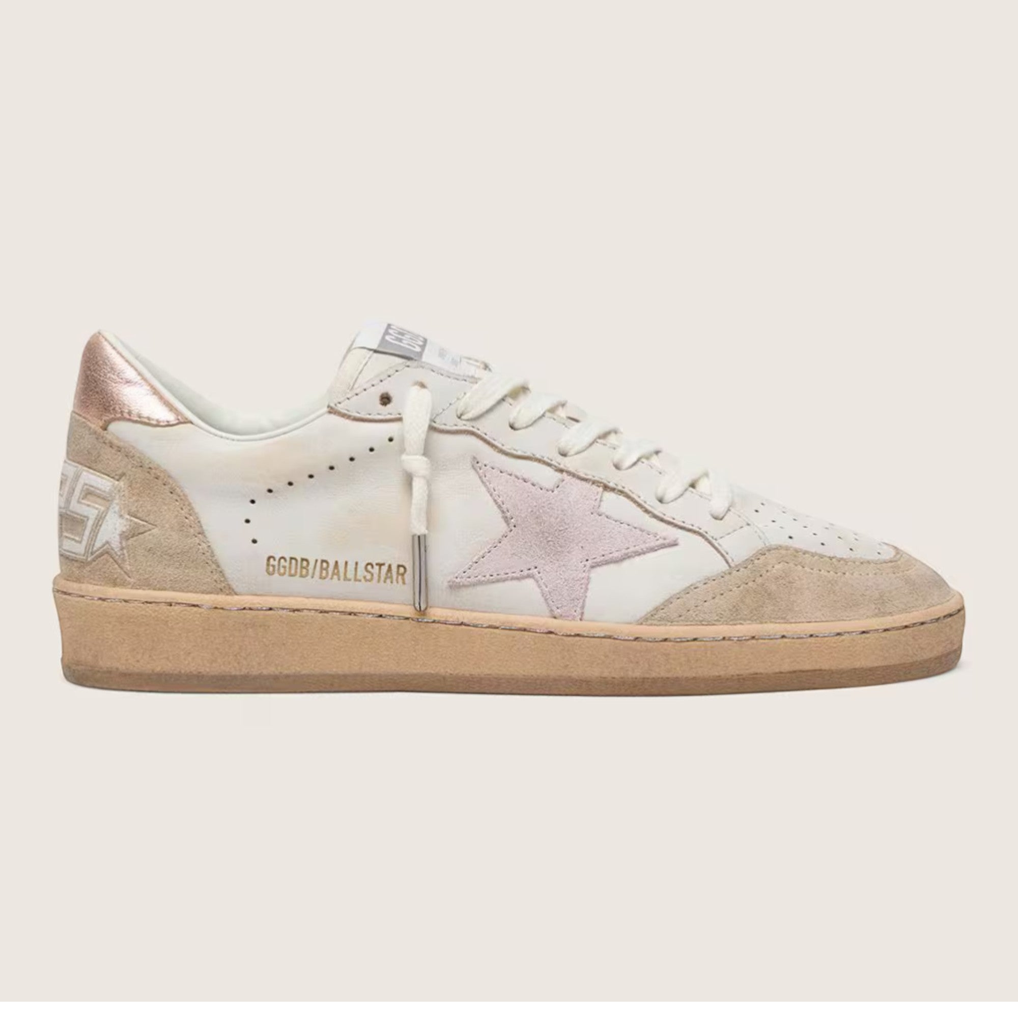 Ball Star Sneakers White / Pink / Rose Gold