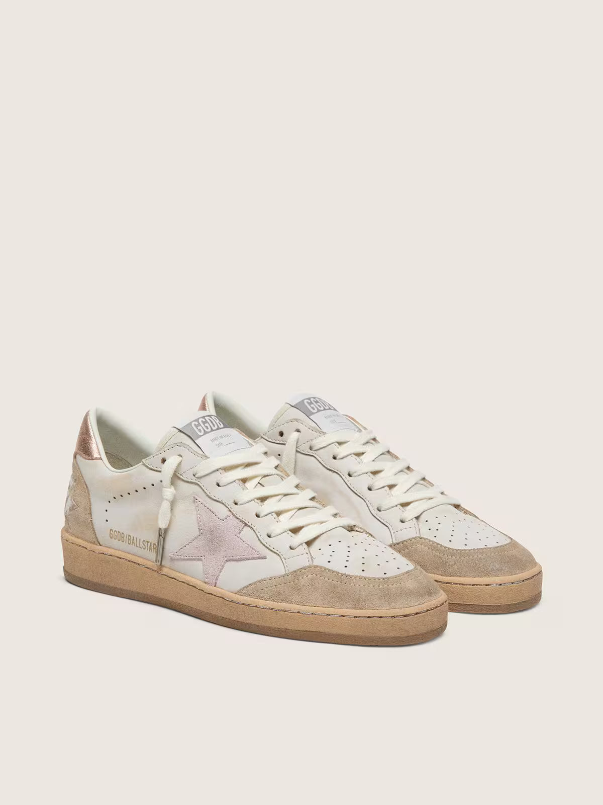 Ball Star Sneakers White / Pink / Rose Gold