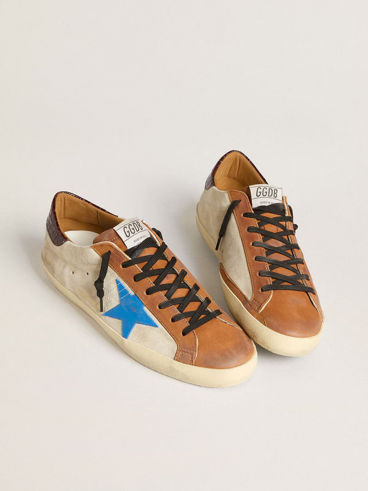 Super-Star LTD Sneakers Beige / Light Blue