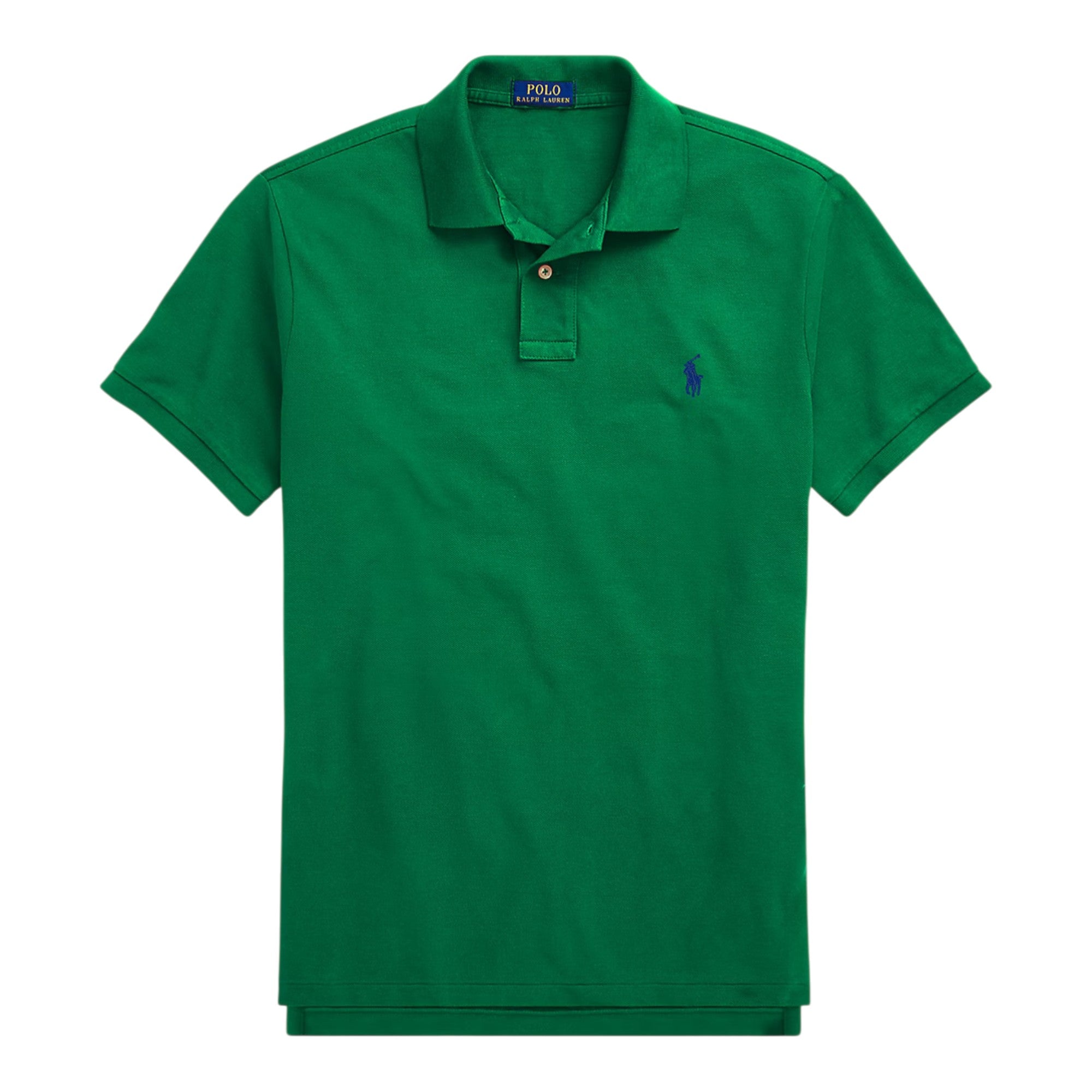 Slim Fit Mesh Polo Shirt
