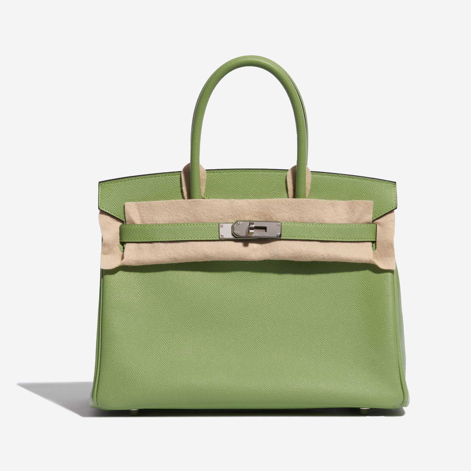 Vert Criquet Epsom Leather
