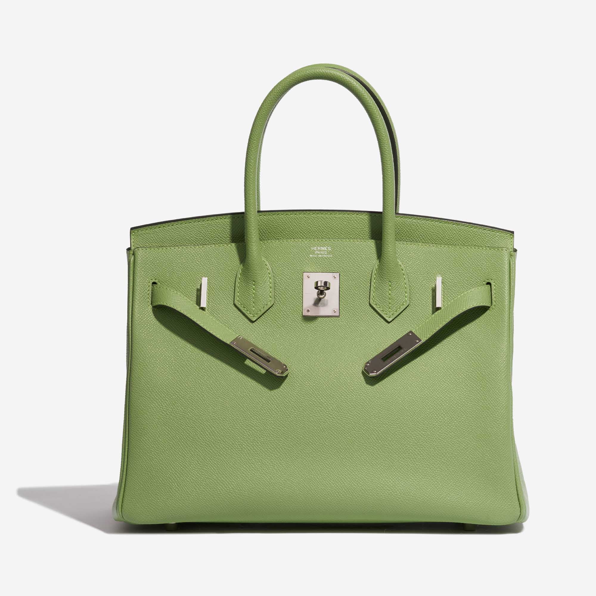 Vert Criquet Epsom Leather
