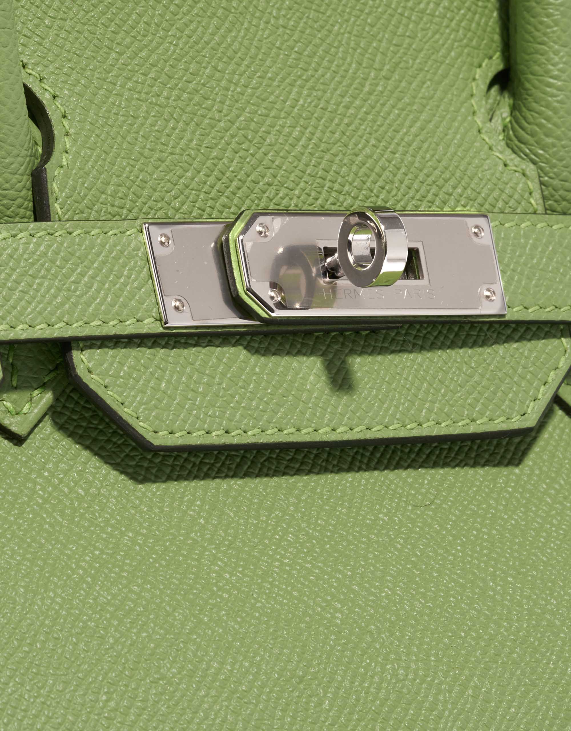 Vert Criquet Epsom Leather
