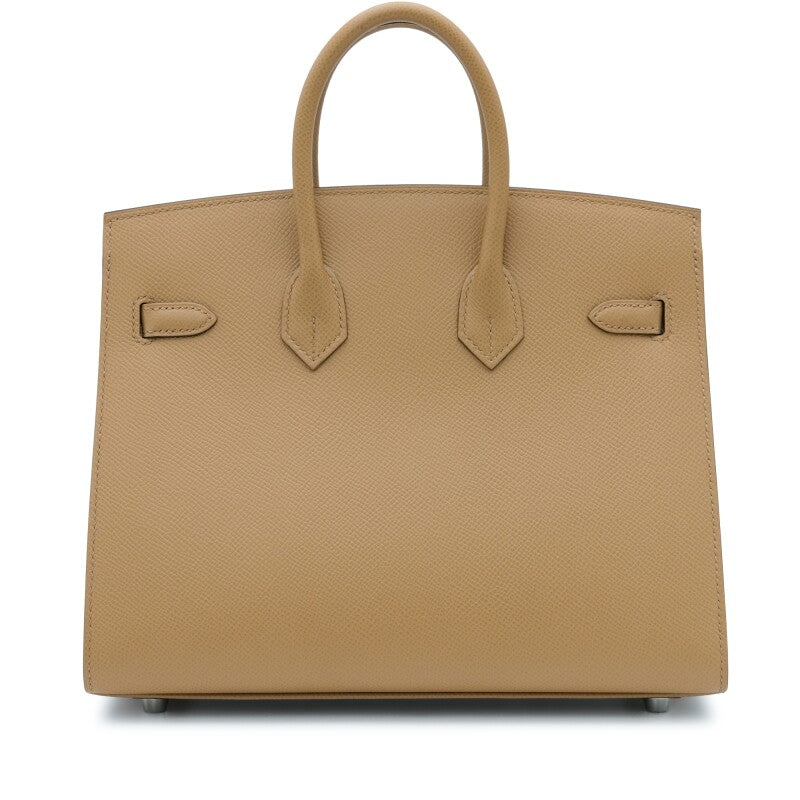 Biscuit Epsom Leather Palladium Hardware