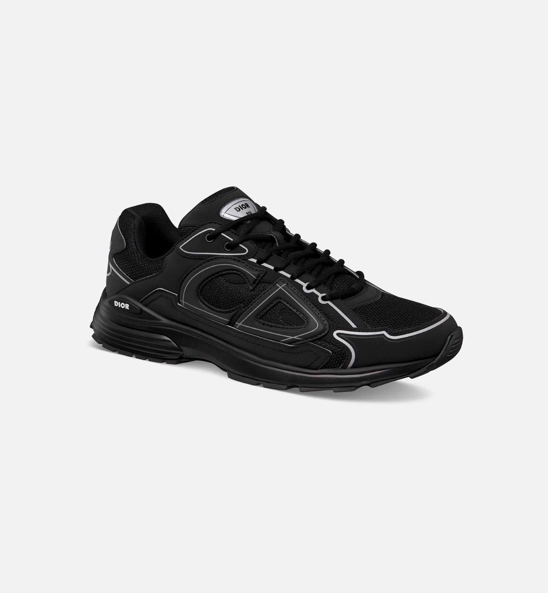 Dior B30 Countdown Sneakers Black Technical Mesh
