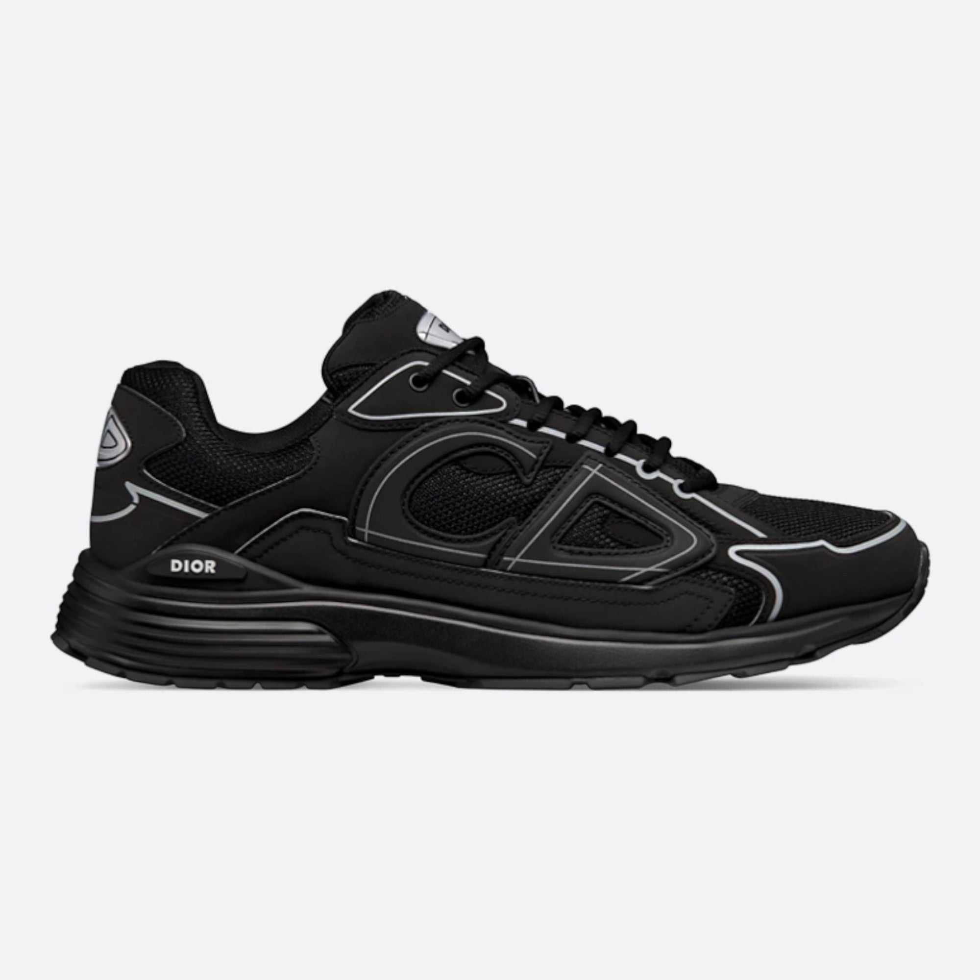 Dior B30 Countdown Sneakers Black Technical Mesh