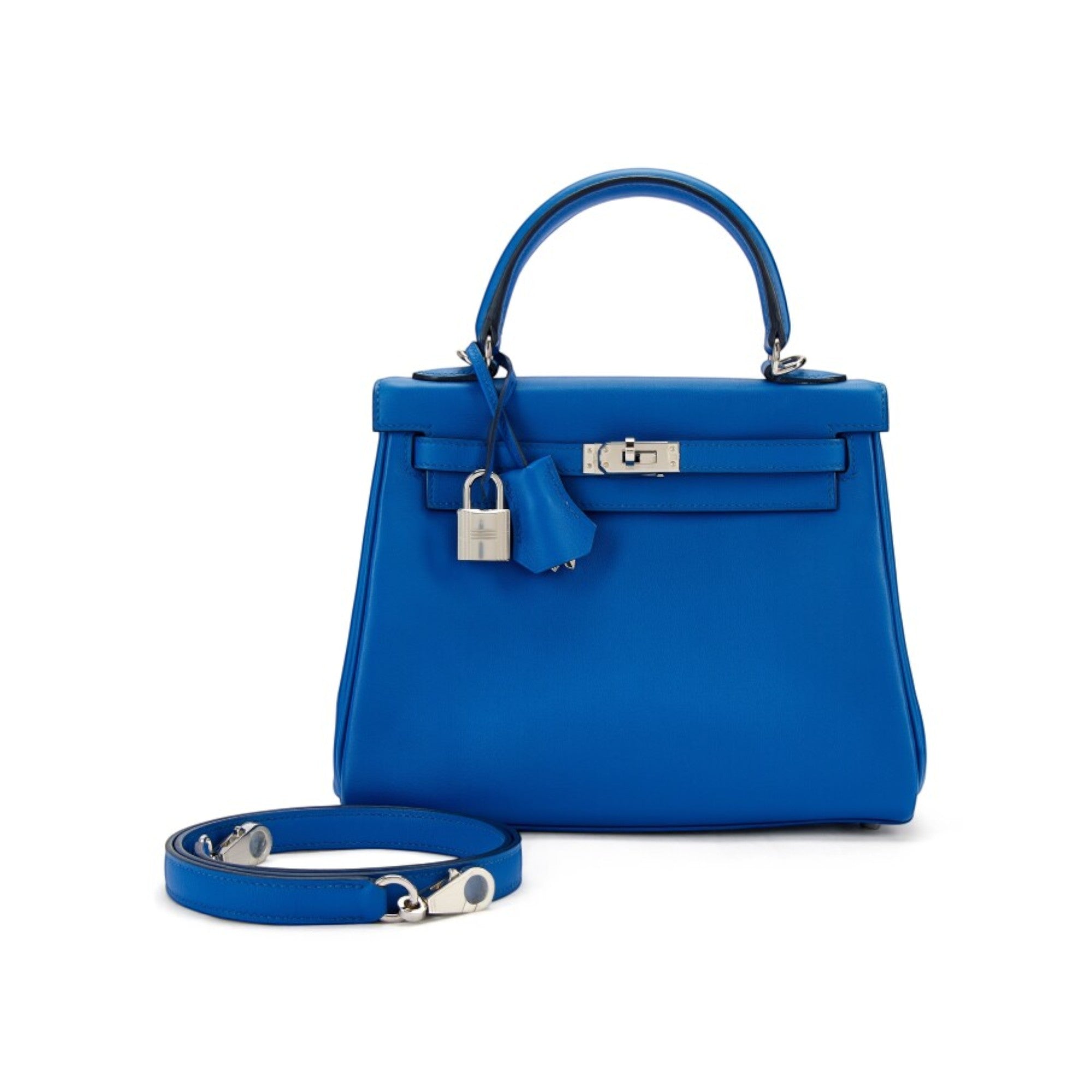 Bleu France Swift Leather Palladium Hardware