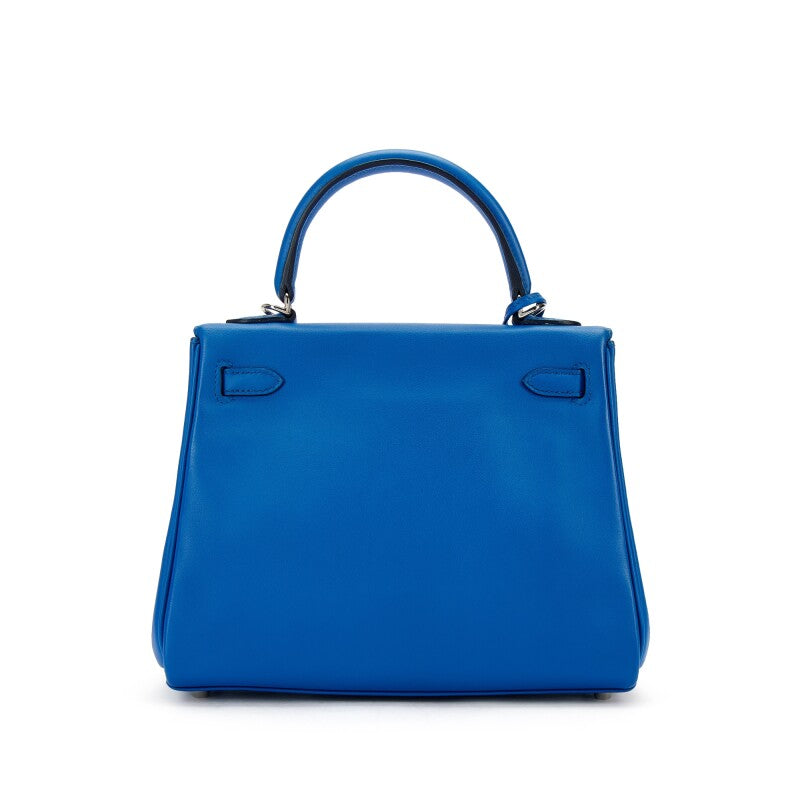 Bleu France Swift Leather Palladium Hardware