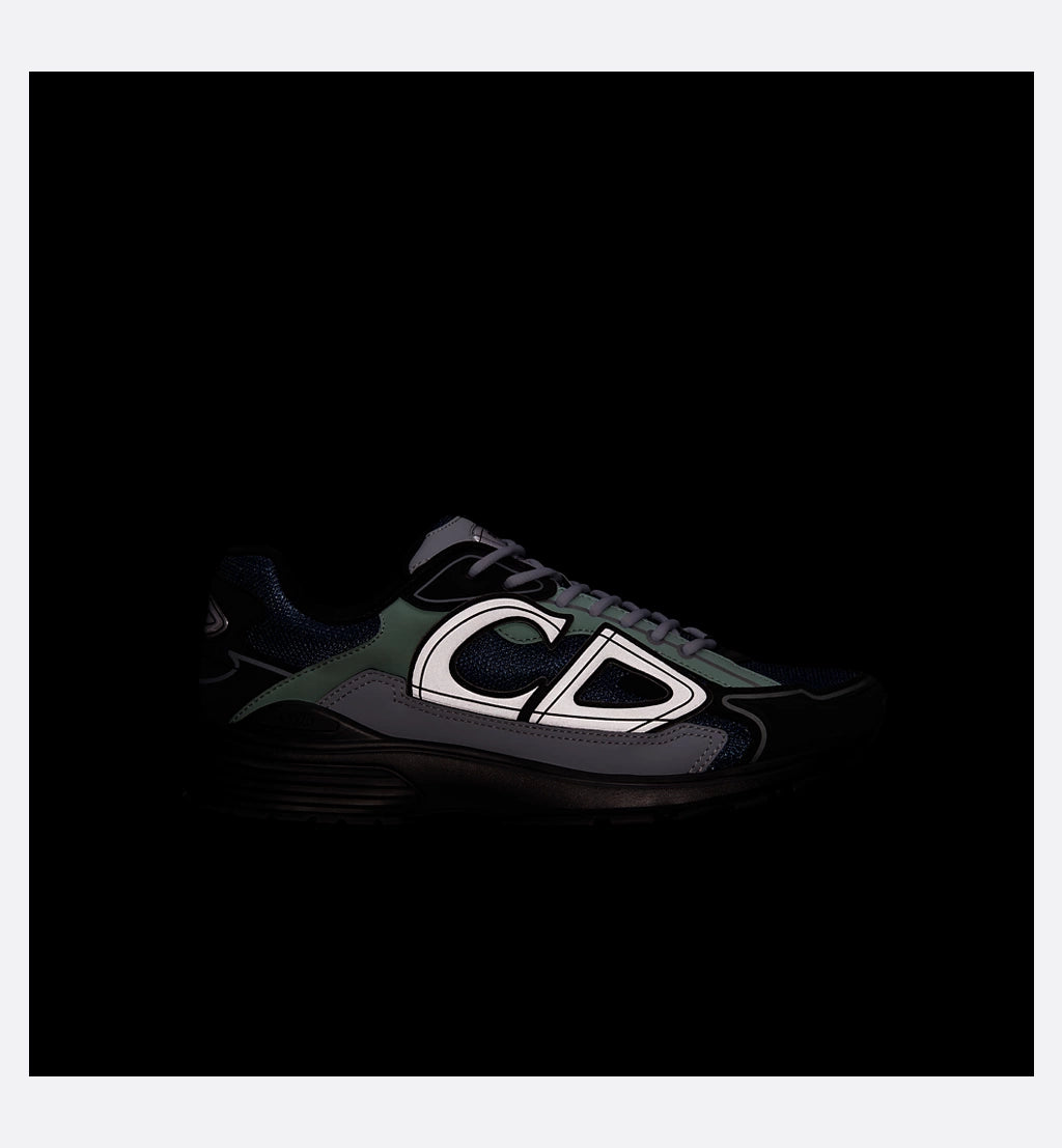 Dior B30 Countdown Sneakers Blue Technical Mesh