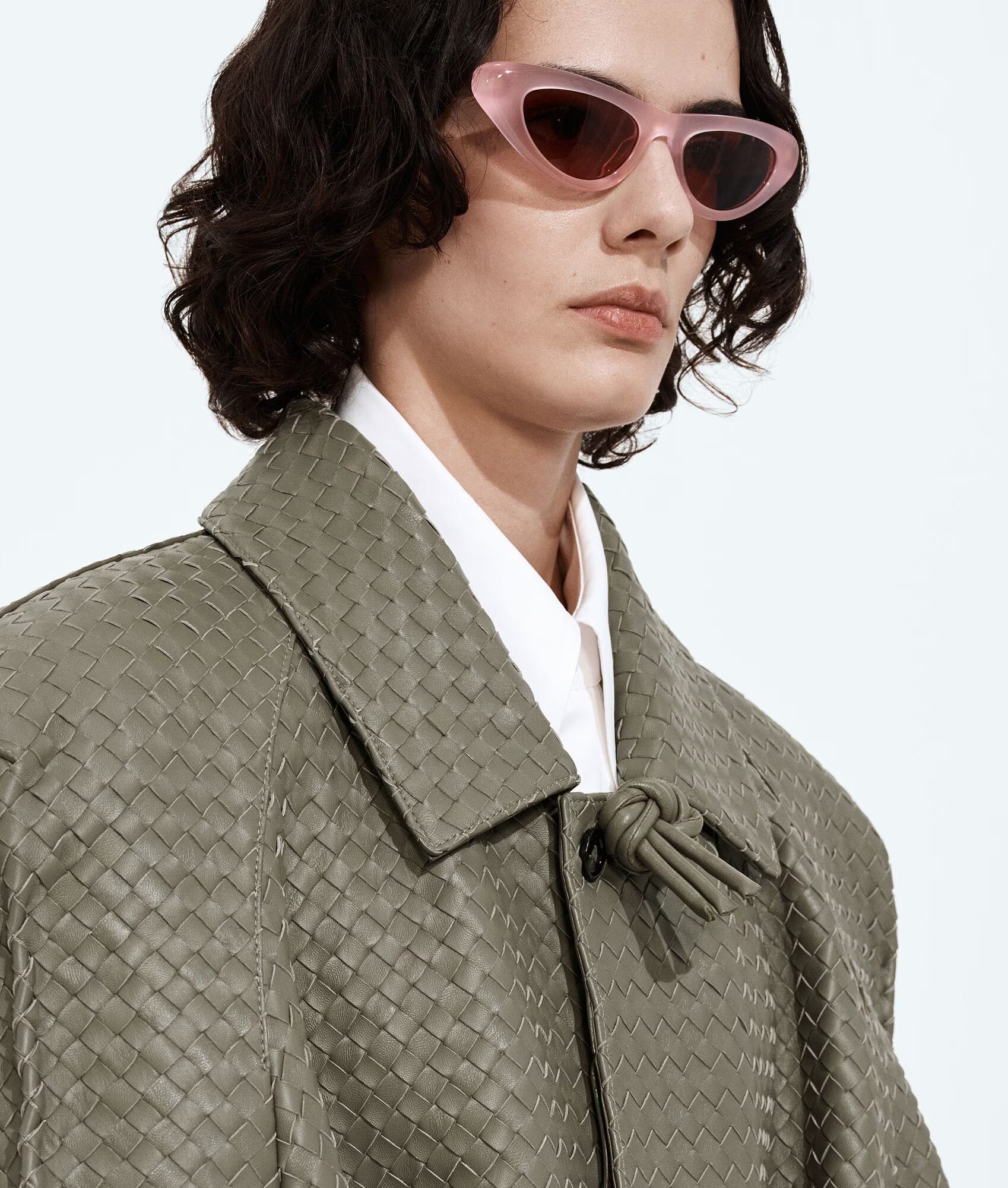 Bombe Cat Eye Sunglasses Pink Red