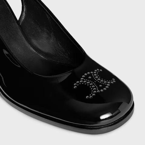 Kitten T-Bar Strap Pump Calfskin 50 mm
