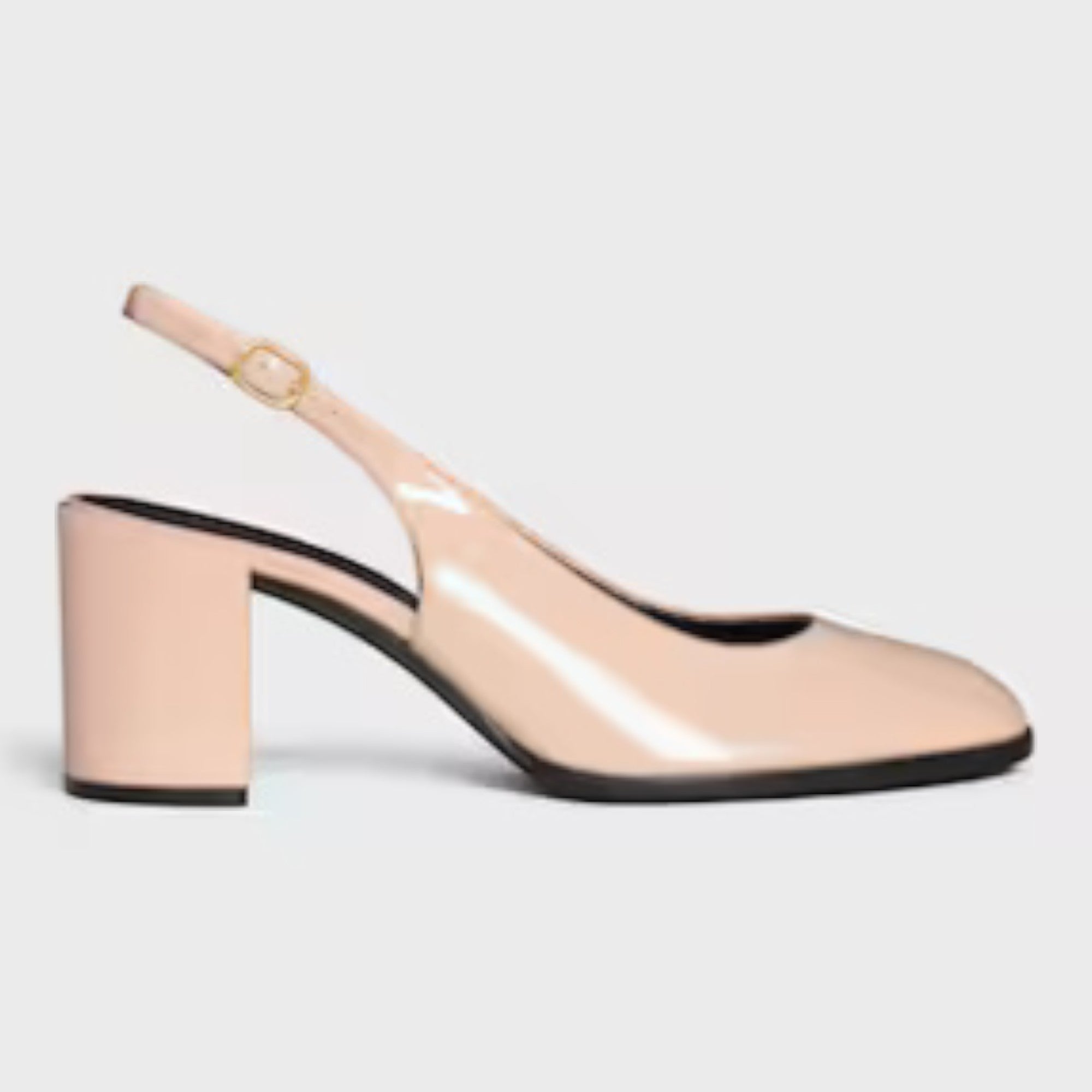 Kitten T-Bar Strap Pump Calfskin 50 mm