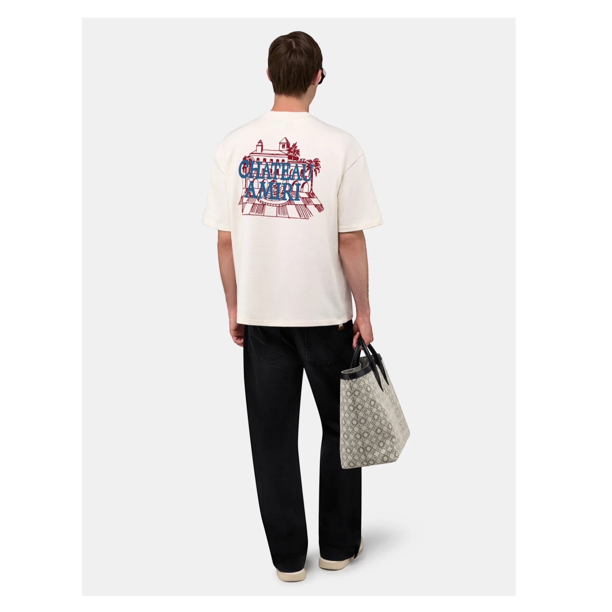 Chateau Amiri Oversized T-Shirt Ivory