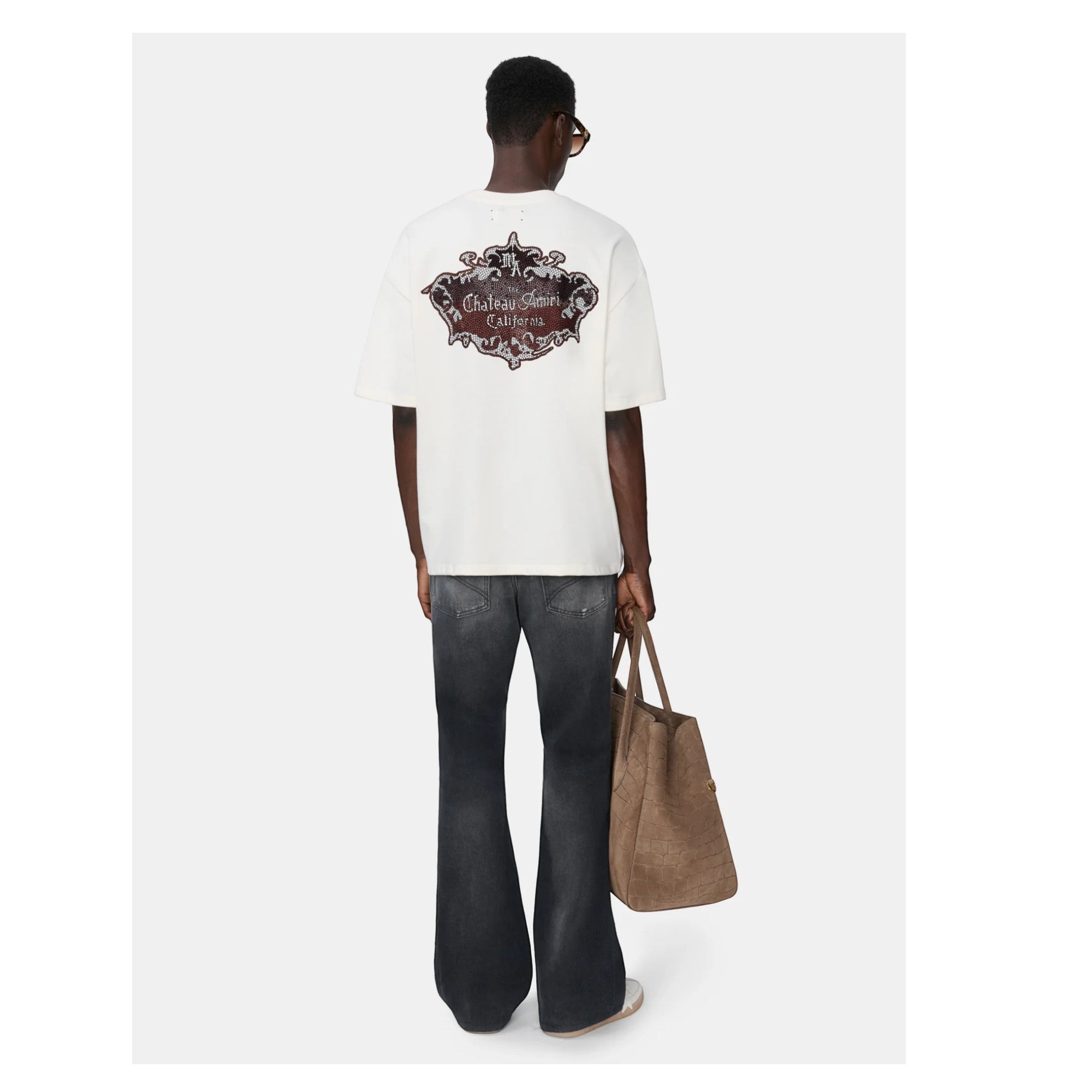 Chateau Crest Oversized T-Shirt Ivory