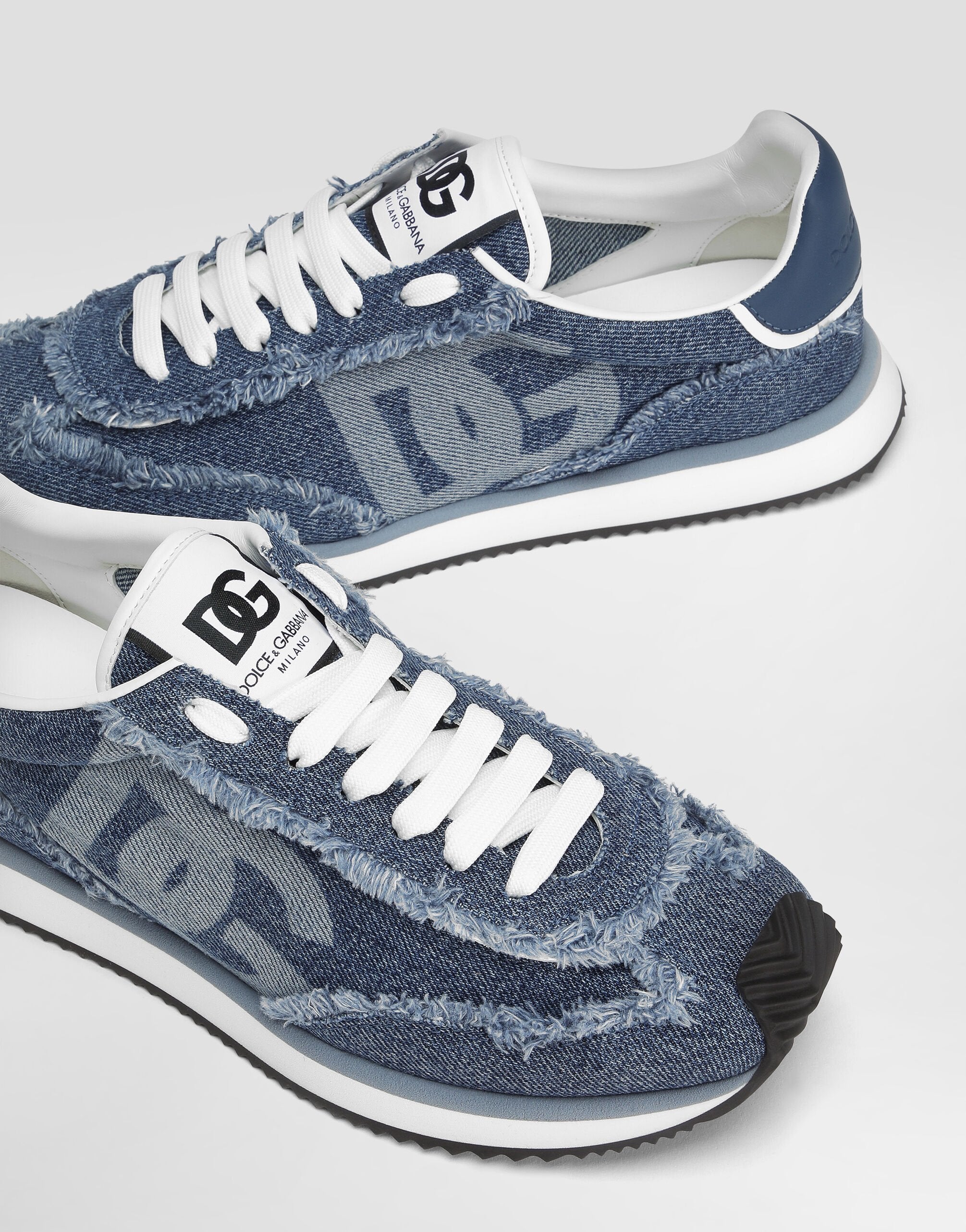 DG Cushion Sneakers in Denim