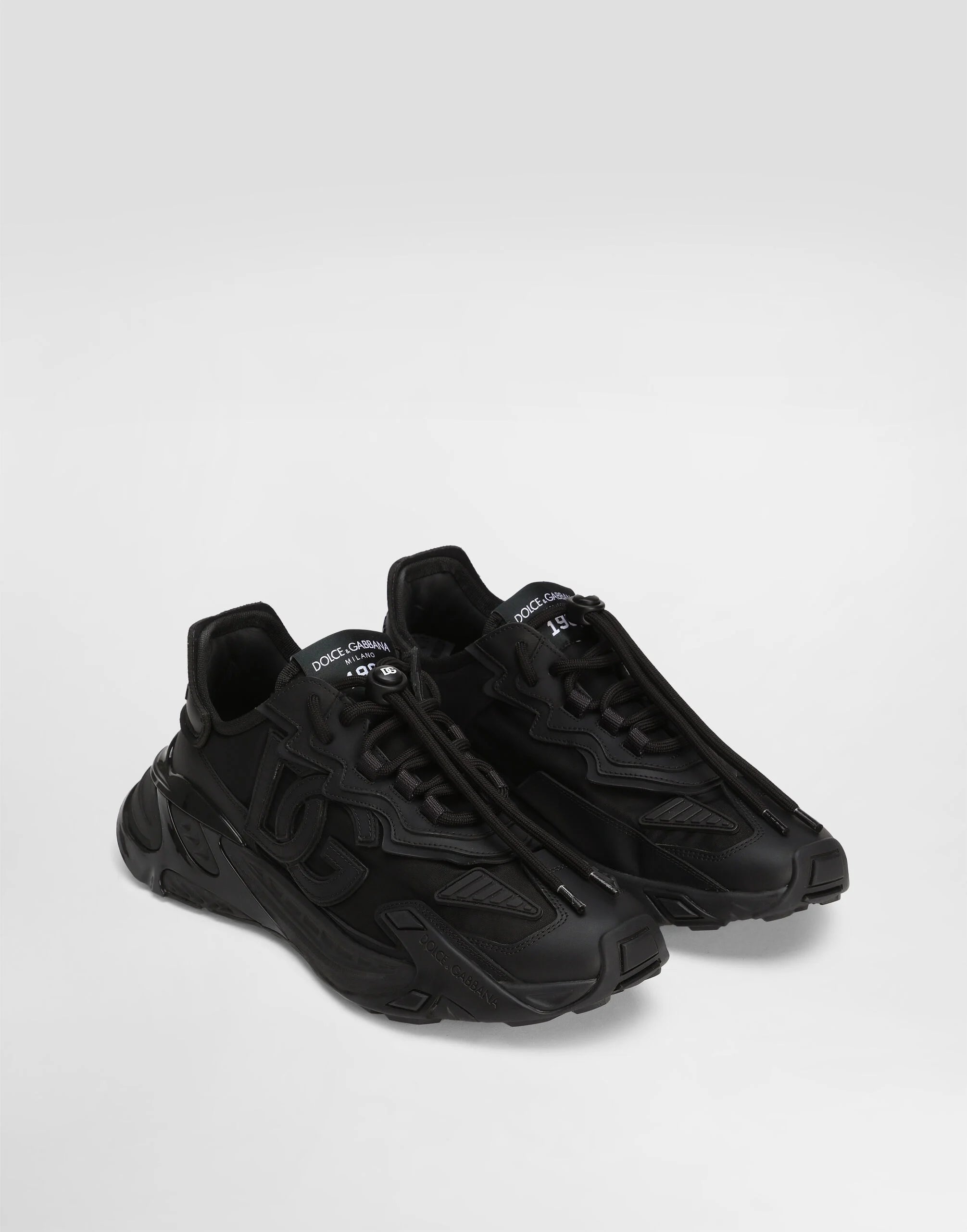 Day Faster Fabric Sneakers in Black
