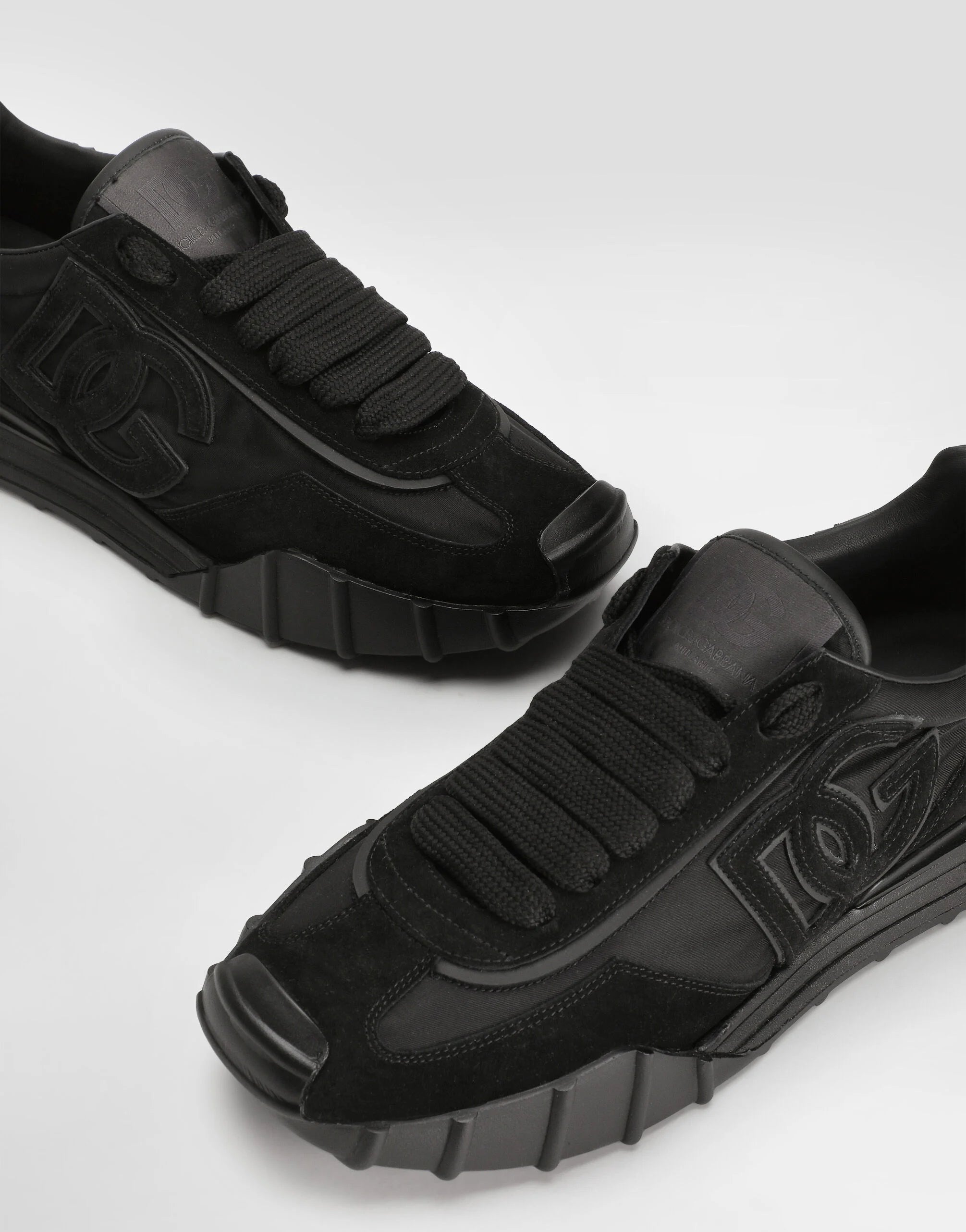 DG Athletic Fabric Sneakers in Black