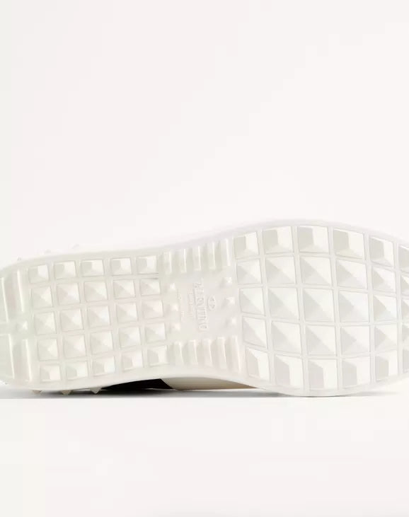 Valentino Calfskin-Open-Sneaker Black/White