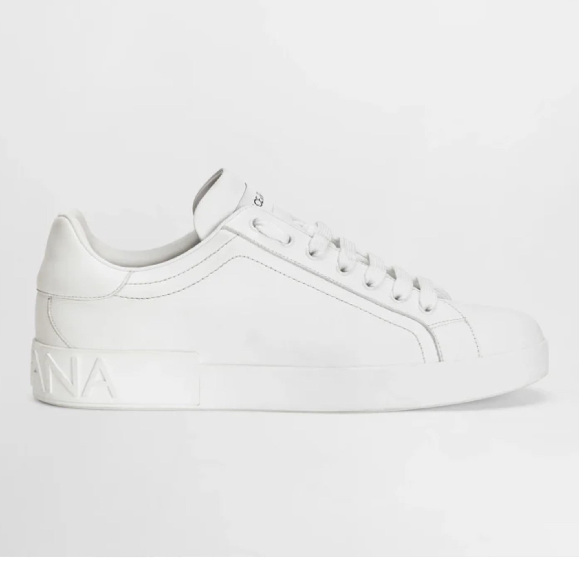 Portofino Calfskin Sneakers in White