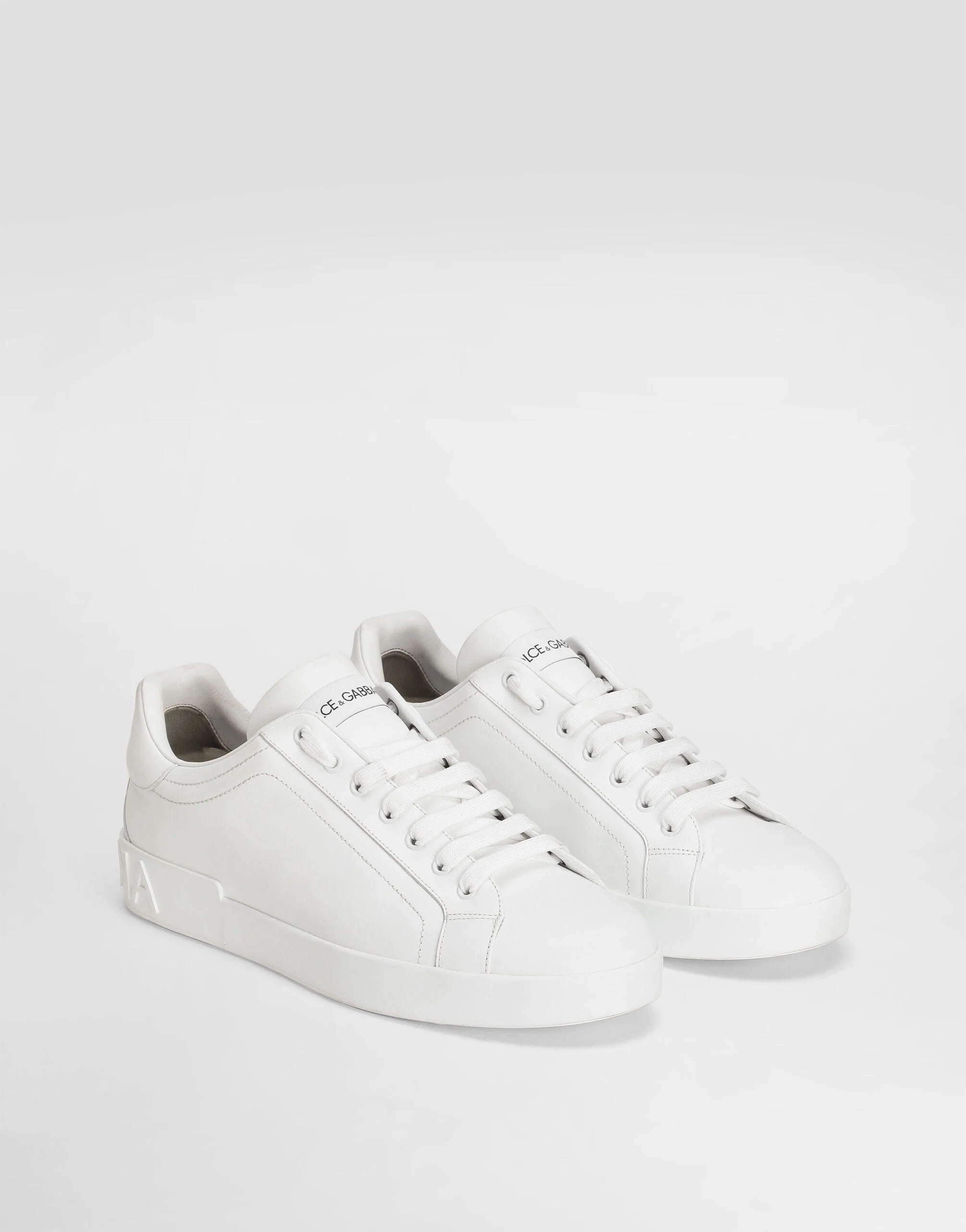 Portofino Calfskin Sneakers in White