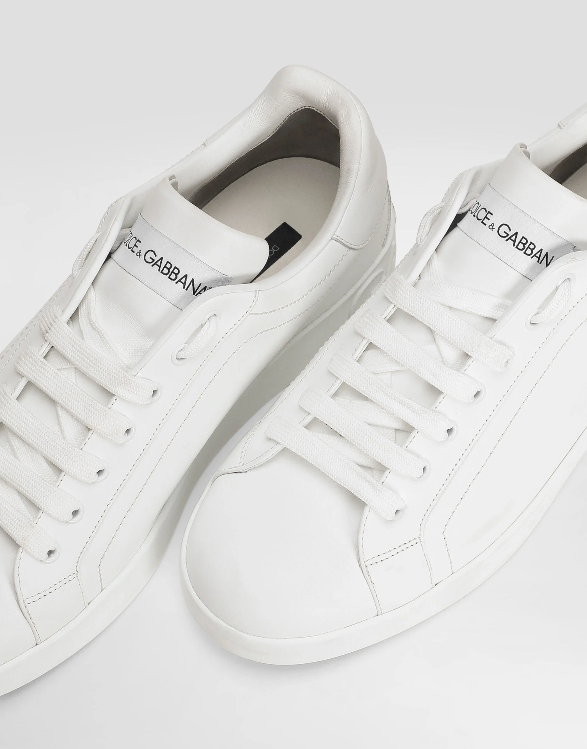 Portofino Calfskin Sneakers in White
