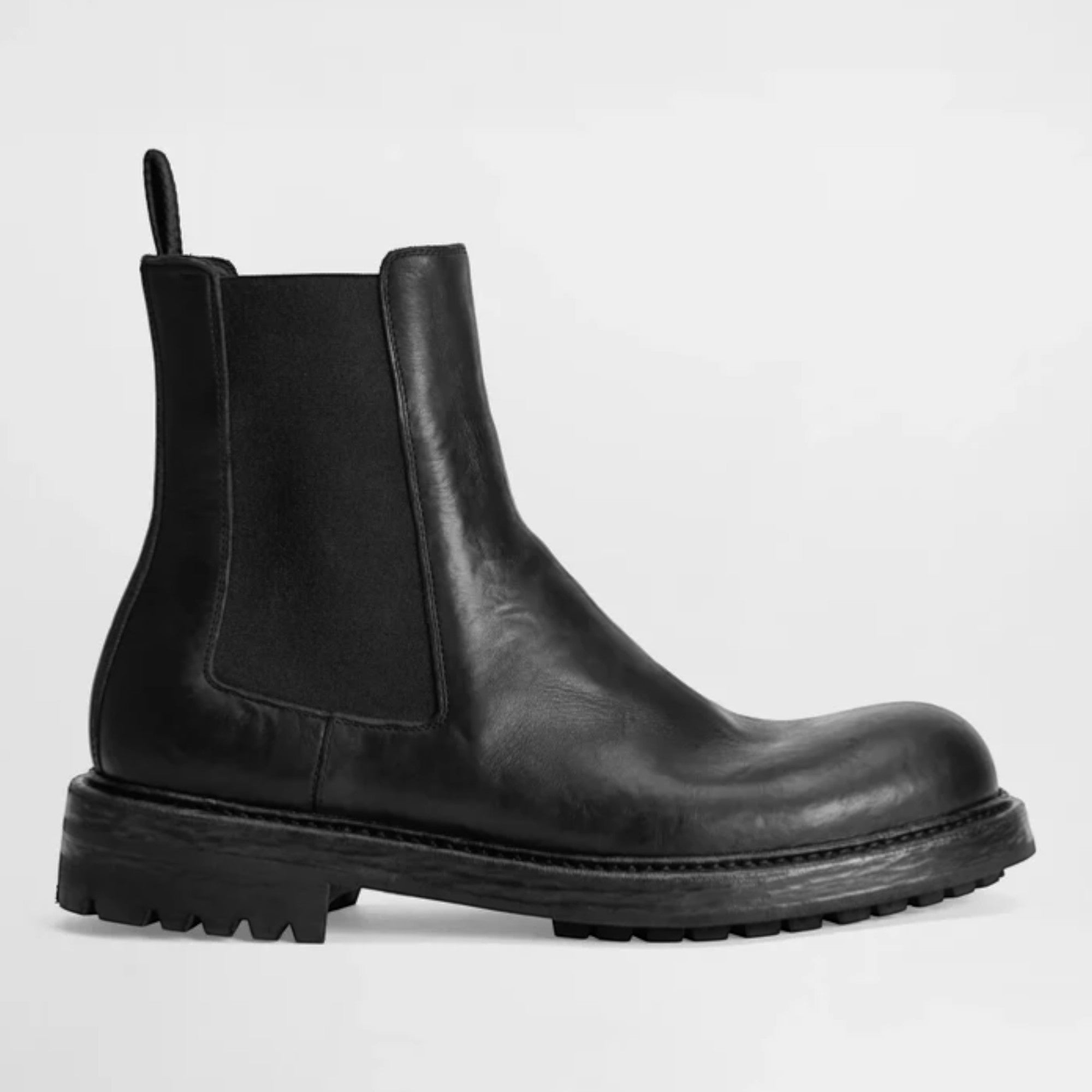 Calfskin Beatles Boots in Black