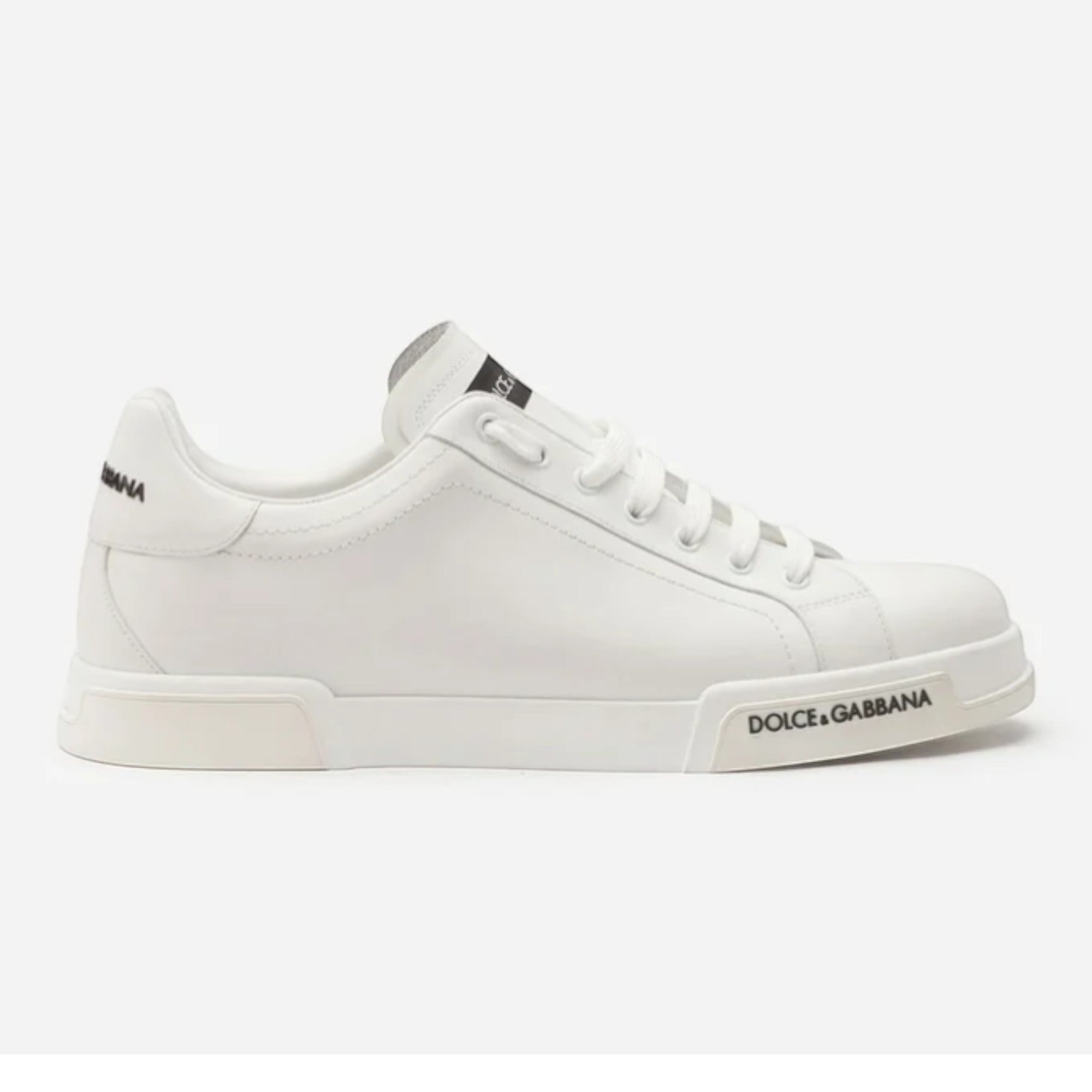 Portofino Nappa Calfskin Sneakers in White