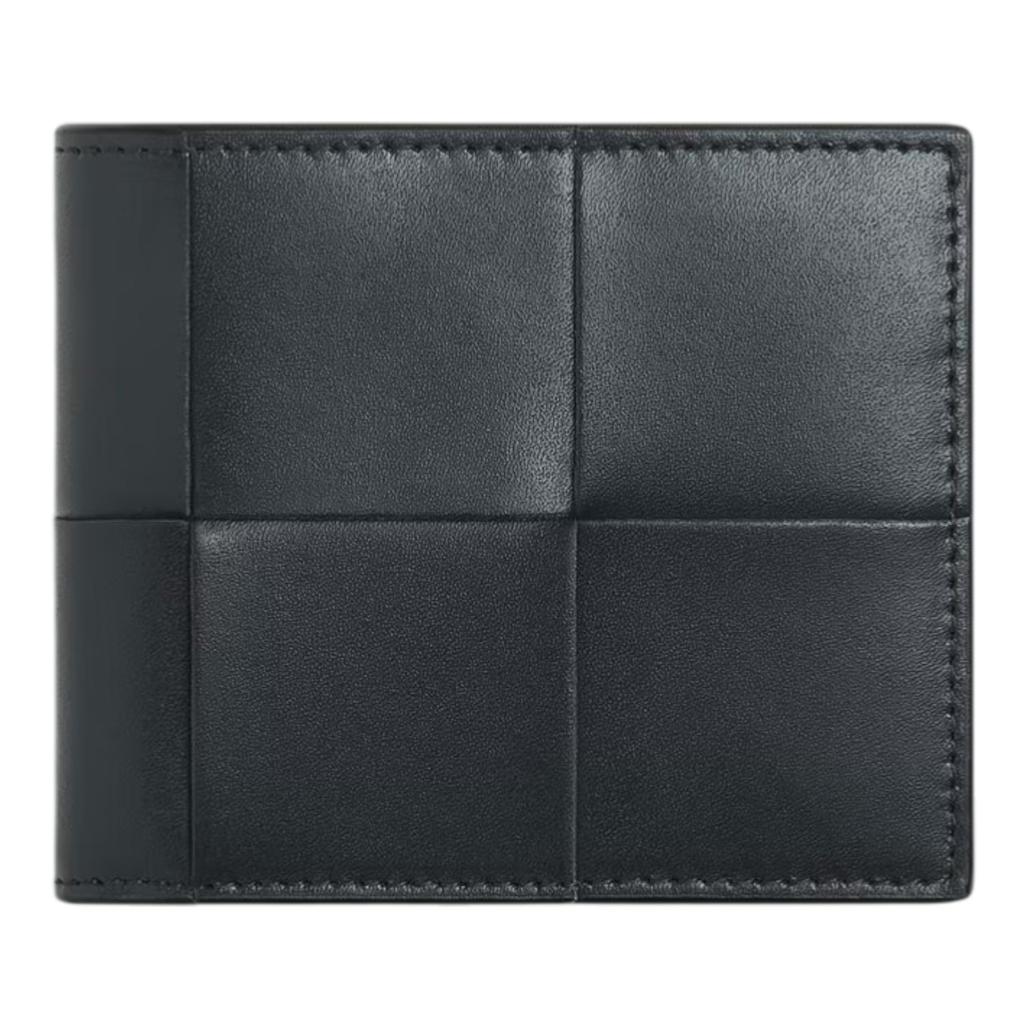 Cassette Bi-Fold Wallet Ardoise with Cypress Interior