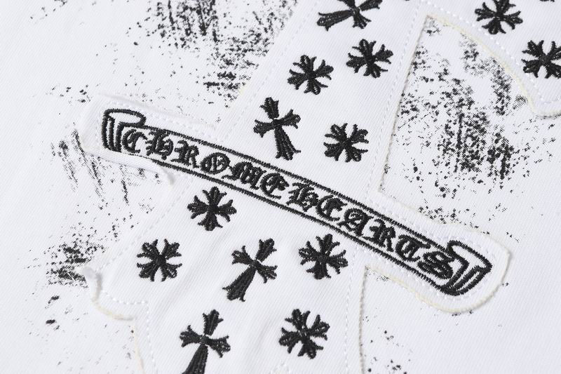 Cross Graphic T-Shirt Black & White