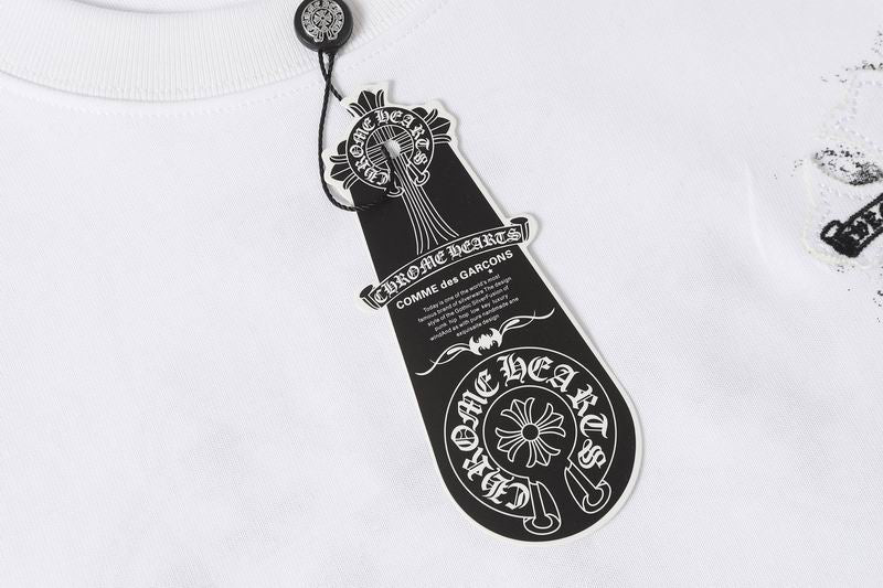 Cross Graphic T-Shirt Black & White
