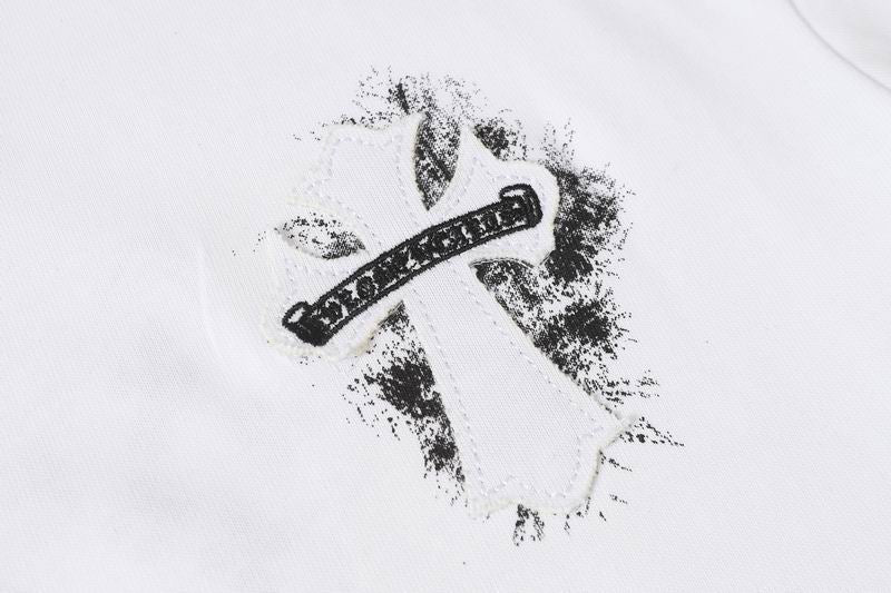 Cross Graphic T-Shirt Black & White
