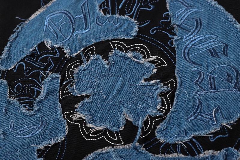 Denim Appliqué T-Shirt