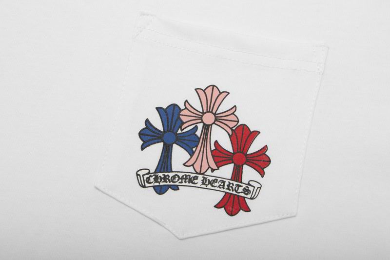Multicolor Long Sleeve T-Shirt White