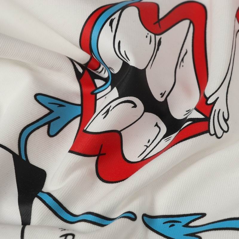 Matty Boy Color Blind Graphic Long Sleeve T-Shirt White