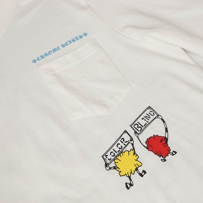 Matty Boy Color Blind Graphic Long Sleeve T-Shirt White