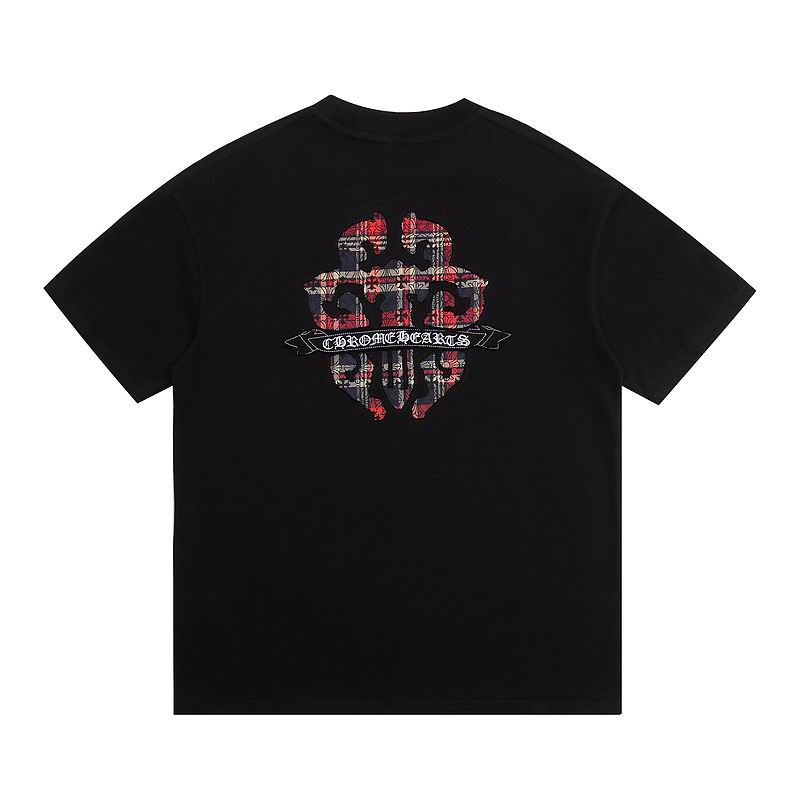 Tartan Plaid Back Graphic T-Shirt