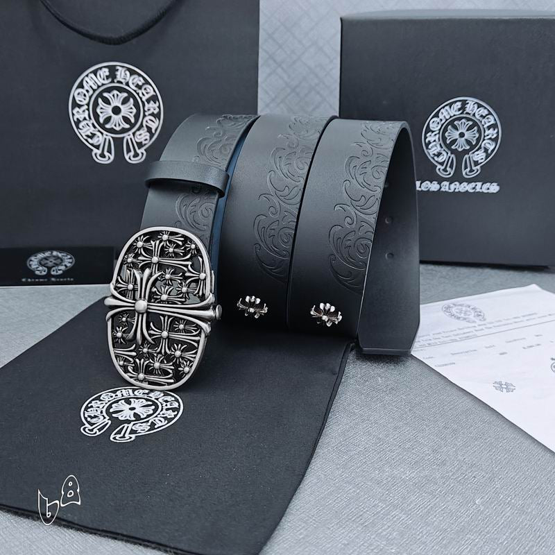 Cemetery Cross Buckle Belt