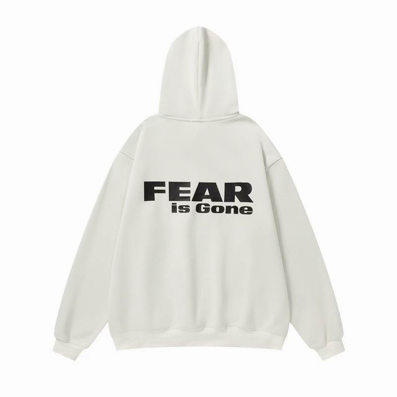 Fear of God Graphic Hoodie Cream