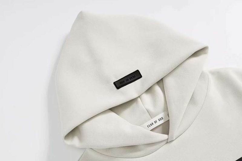 Fear of God Graphic Hoodie Cream