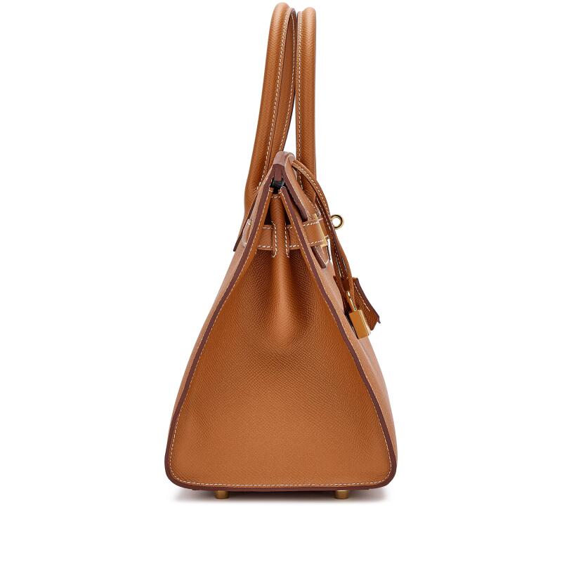 Gold Epsom Leather Gold Hardware